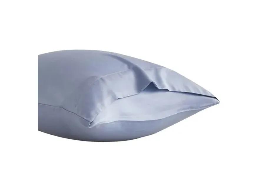 Eucalyptus Sheet Set - Sky - Sijo - Blue, 300 Thread Count, Egyptian Cotton Sateen, Soft and Luxurious