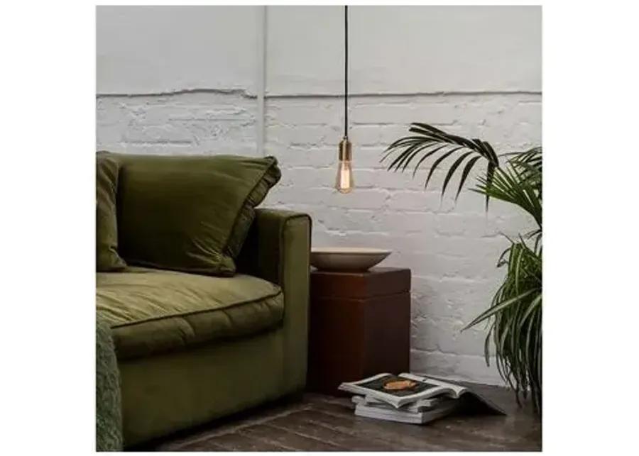 Squirrel Cage Pendant - Brass - Tala Lighting - Gold