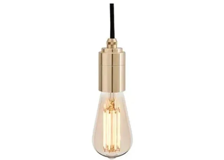 Squirrel Cage Pendant - Brass - Tala Lighting - Gold