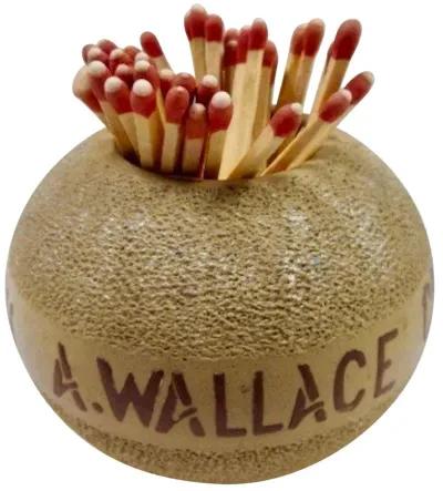 A. Wallace Scottish Match Striker - The Emporium Ltd. - Brown