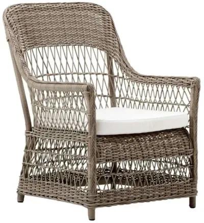 Dawn Outdoor Lounge Chair - Antique/White - Sika Design