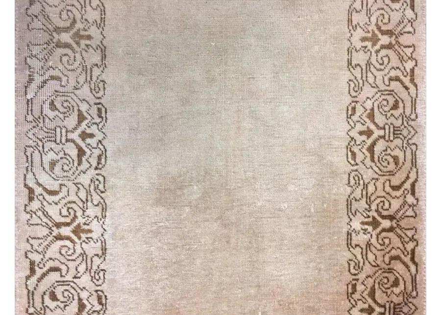 Long Turkish Sivas Runner 2'9" x 21'9" - Beige