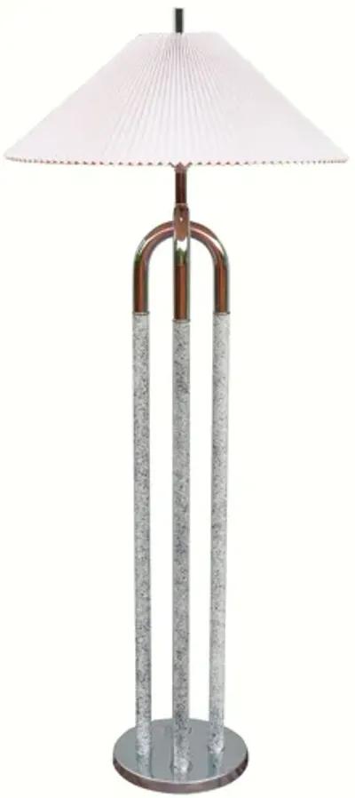 Mid Century Modern Chrome Floor Lamp - Interesting Things