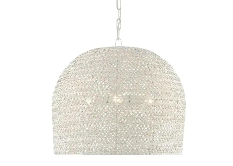 Piero Chandelier - White - Currey & Company