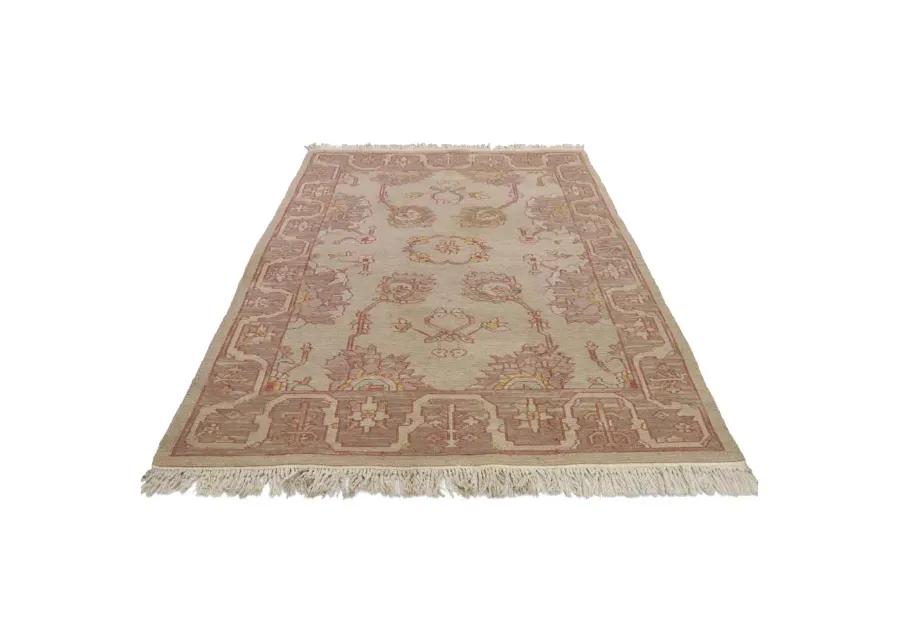 Vintage Persian Soumak Rug - 3'7 x 5'1 - Esmaili Rugs & Antiques - Beige - Beige