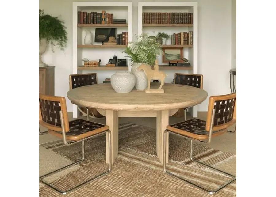 Modern 64" Gathering Dining Table - Limewash - Lauren Liess