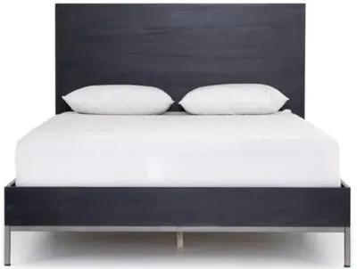 Lili Bed - Black Wash Poplar