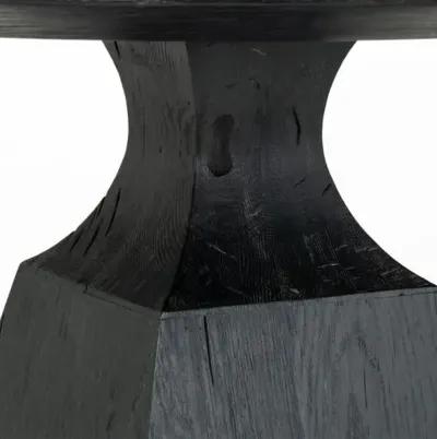 Miley 53" Oak Dining Table - Washed Black