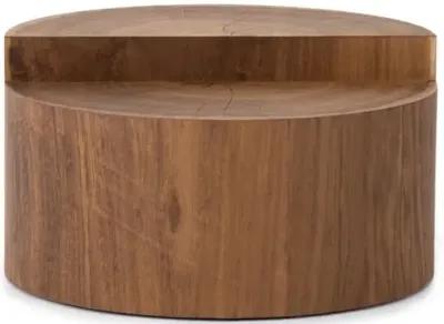 Perry Bunching Coffee Table - Natural Yukas - Brown