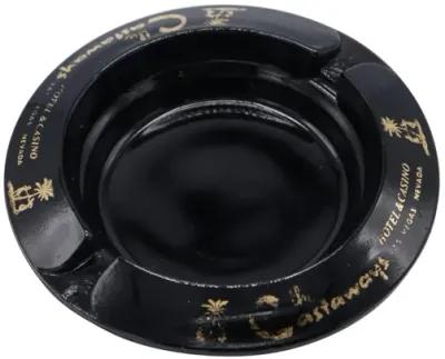 Castaways Hotel Ashtrays - a Pair - Interesting Things - Black