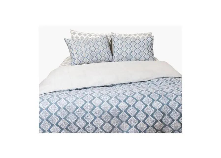 Renaissance Duvet Cover - Blue - Pyar & Co.