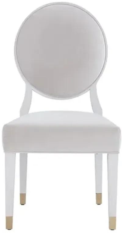 Love Joy Side Chair - White Lacquer - Miranda Kerr Home