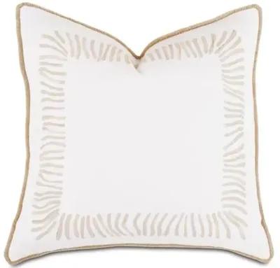 Barclay Butera - Hand-Painted Pillow - Beige