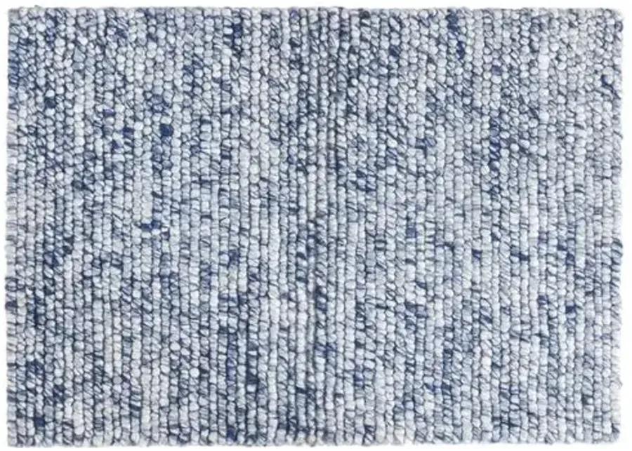 Niels Woven Rug - DASH & ALBERT - Blue - Blue