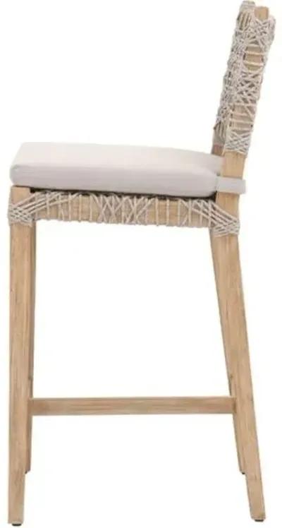 Danielle Performance Counter Stool - Taupe/Pumice