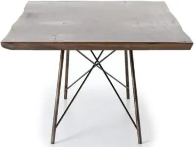 Derek Dining Table - Bronzed Iron