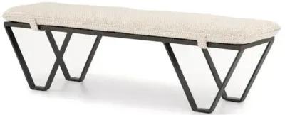 Korbin Bench - Perin Oatmeal