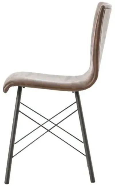 Micah Side Chair - Distressed Brown