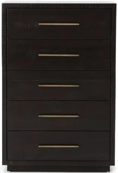 Myles 5-Drawer Dresser - Burnished Black