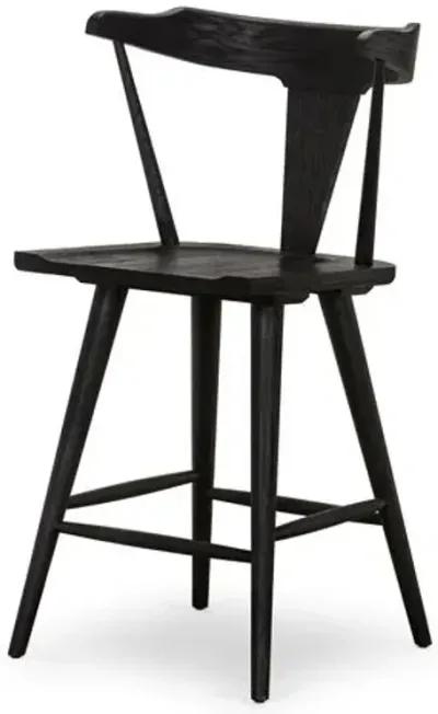 Winston Counter Stool - Black Oak