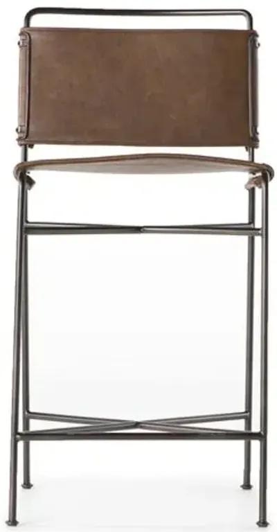 Jackson Counter Stool - Distressed Brown