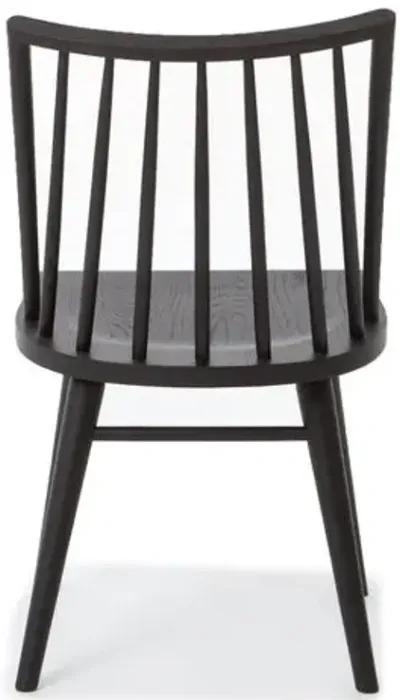 Sylas Windsor Chair - Black Oak