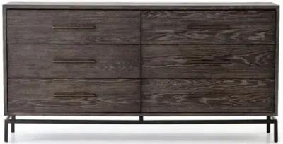 Elian 6-Drawer Dresser - Autumn Grey - Gray