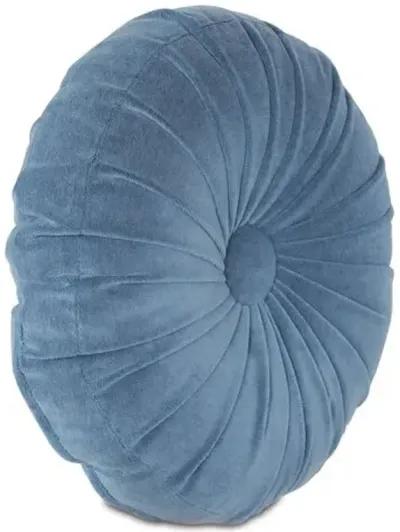 Libby Tambourine Pillow - Blue Velvet