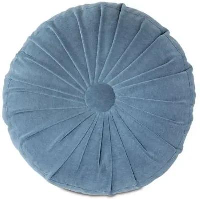 Libby Tambourine Pillow - Blue Velvet