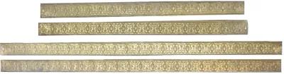 Antique French Gilt Metal Mouldings - Set of 4 - Chez Vous - Gold