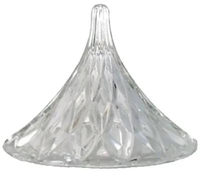 Crystal Teardrop Lidded Bowls - Set of 2 - Chez Vous - Clear