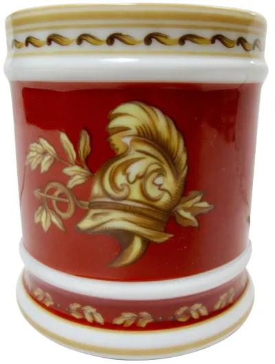 Raynaud Limoges French Pen Holder - The Emporium Ltd. - Red