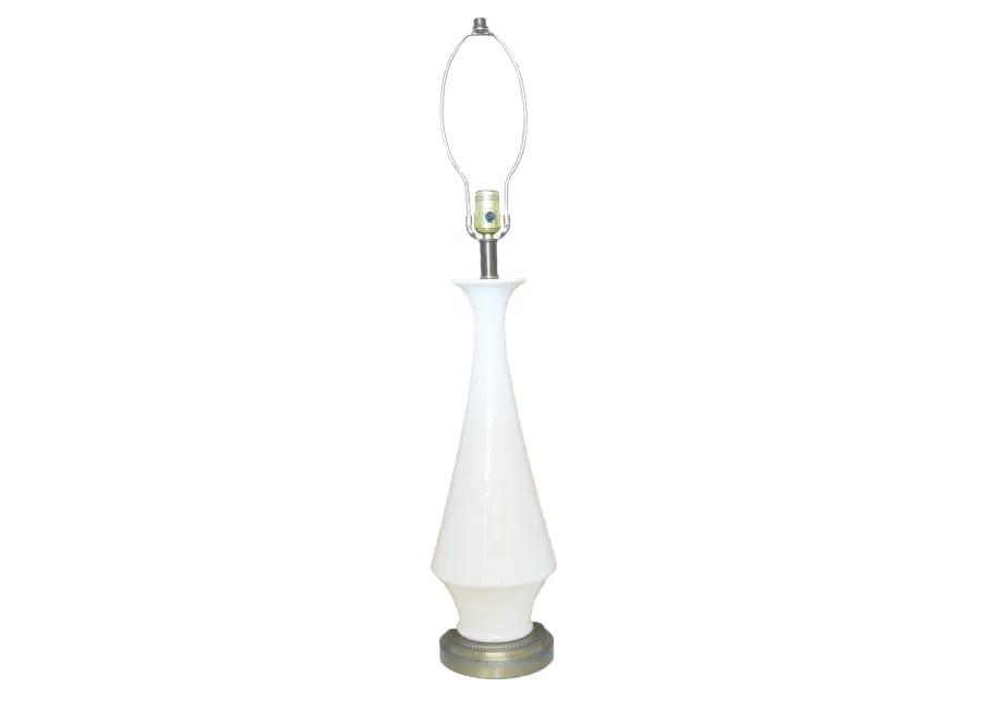 Tall Danish Modern Lamp with Shade - Chez Vous