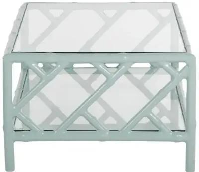 Kit Chippendale Outdoor Coffee Table - Celadon - Green