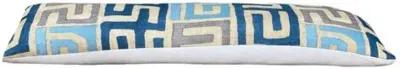 Kumba 13x40 Body Pillow - Aqua/Sand - Kim Salmela