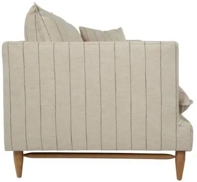 Merritt 90" Sofa - Huntington Natural Stripe - Kim Salmela