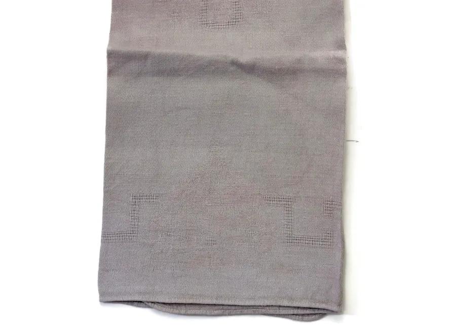 1920s French Linen "VS" Napkins - Set of 10 - New England Mercantile - Purple