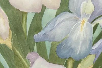 Irises by Barbara Jamison - 1992 - McNaught Fine Art - Green