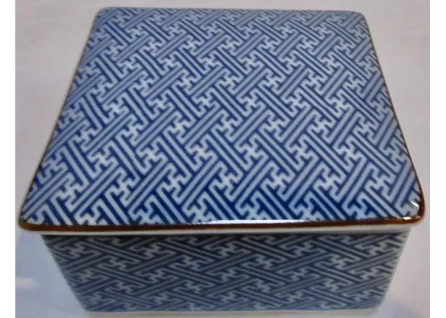 Porcelain Box - The Emporium Ltd. - Blue