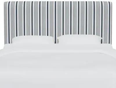 Novak Headboard - Luli Stripe - Blue