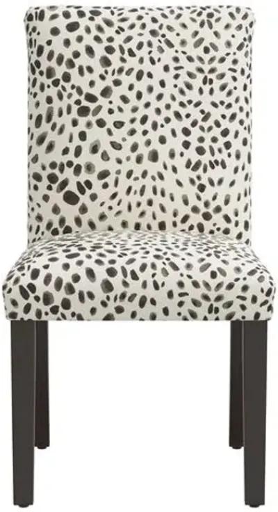 Shannon Side Chair - Cheetah - Gray