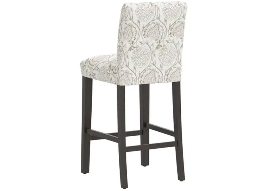 Shannon Barstool - Ranjit Floral - Brown