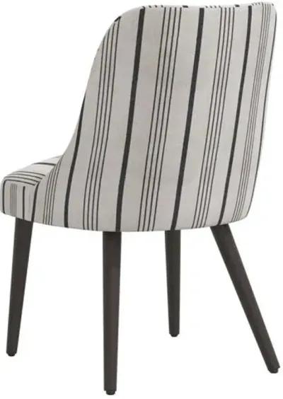 Barron Side Chair - Alcot Coal - Black