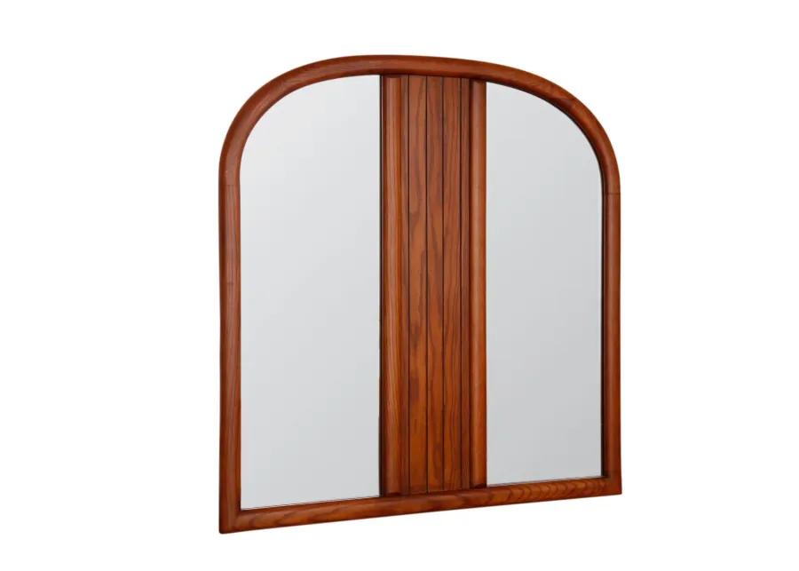 Midcentury Mirror by Stanley Furniture - Interesting Things - Brown