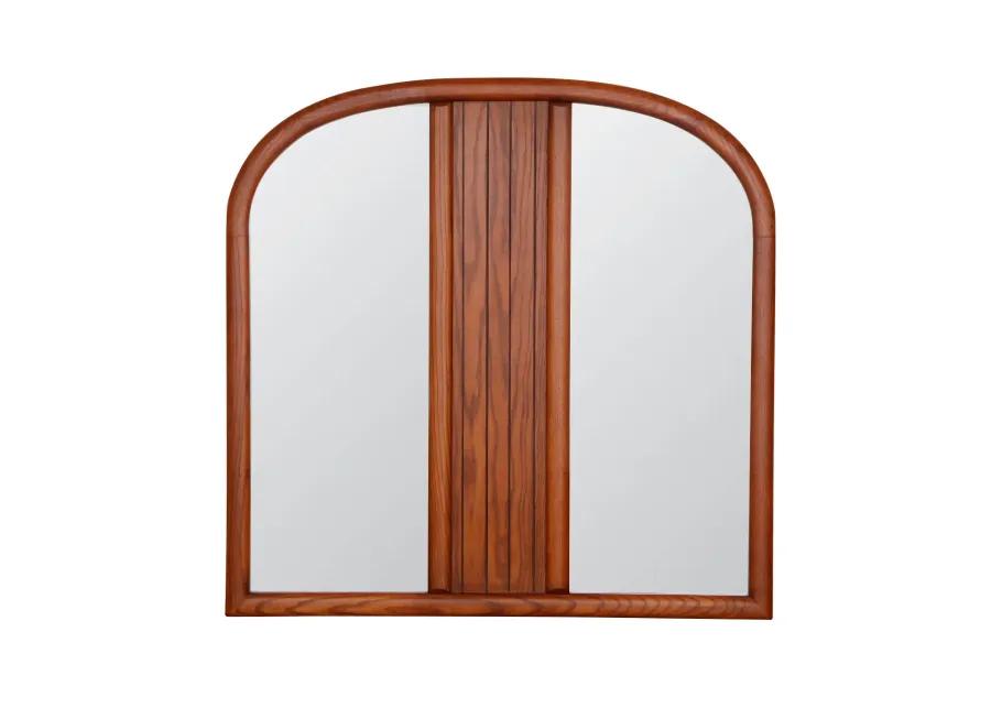 Midcentury Mirror by Stanley Furniture - Interesting Things - Brown