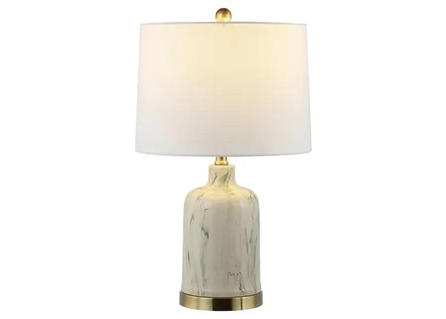 Everly Table Lamp - Gray