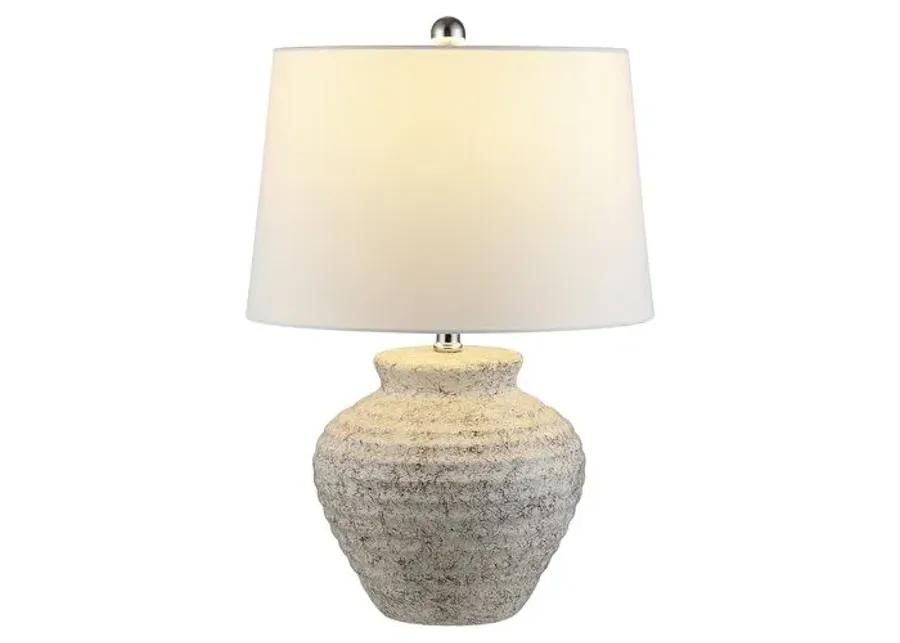 Caroline Table Lamp - Light Gray