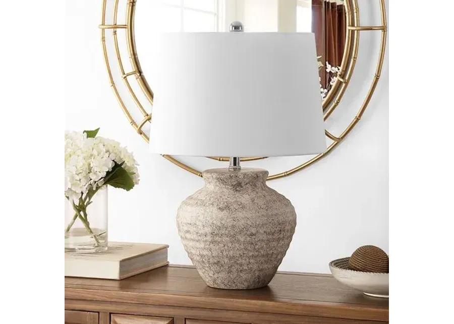 Caroline Table Lamp - Light Gray