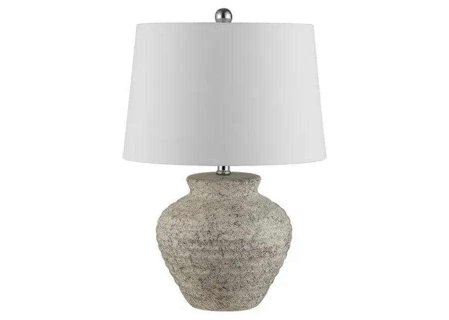 Caroline Table Lamp - Light Gray