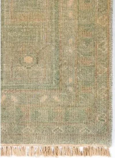 Kouang Baleko Hand-Knotted Rug - Sage - Lemieux Et Cie - Green - Green